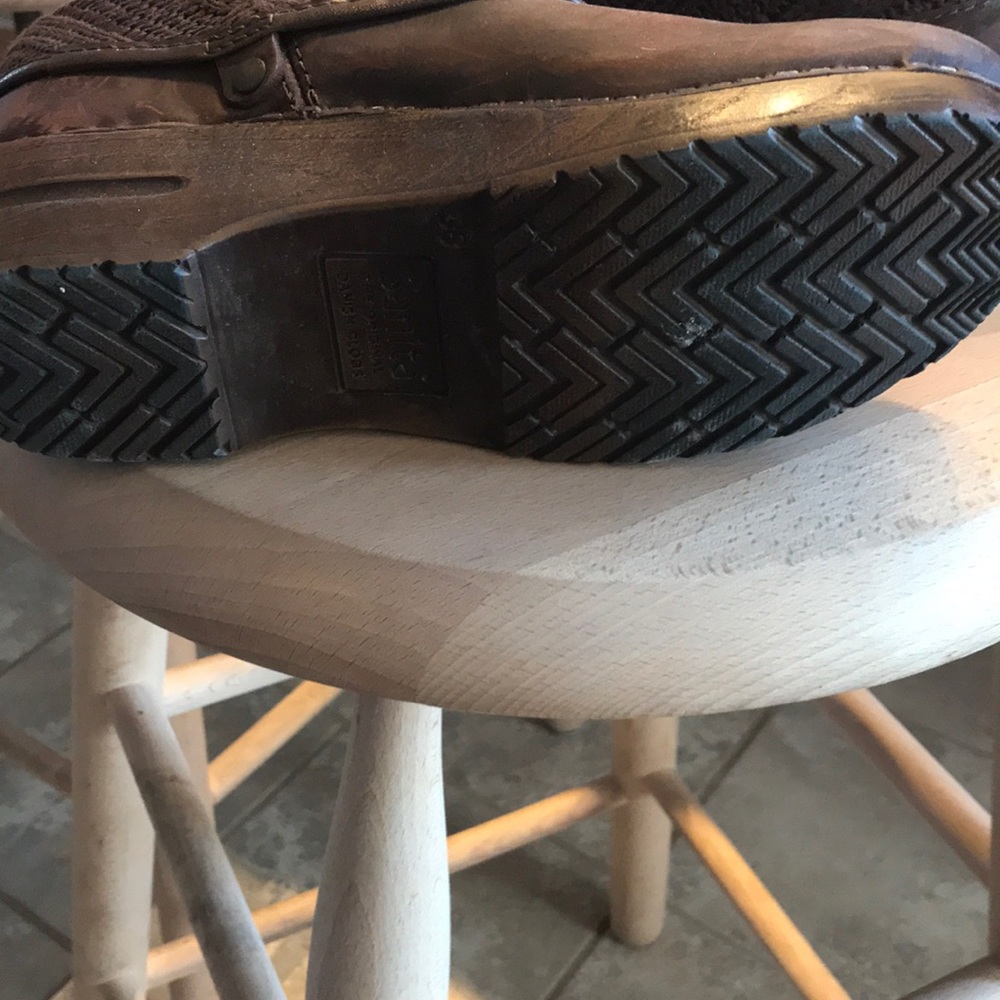Leather clogs - Picture 3 of 5